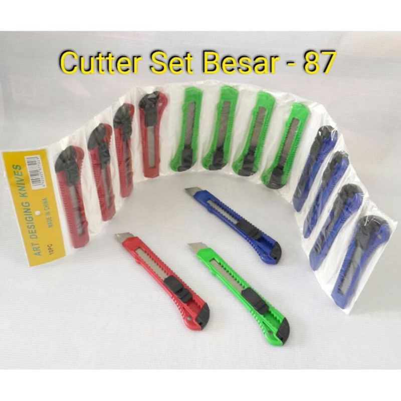 Cutter Besar - 87 / Pisau Besar / Cutter Termurah / Pemotong