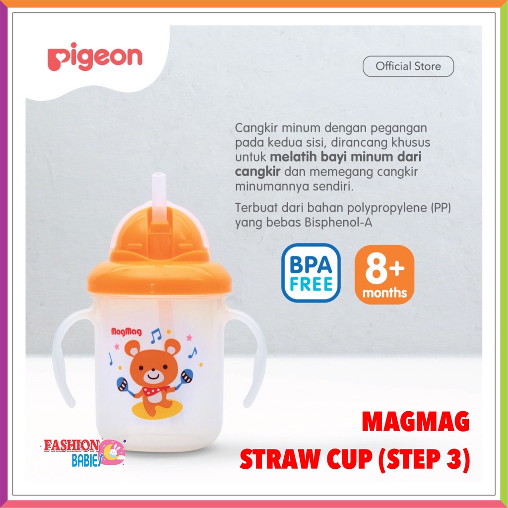 PIGEON MAGMAG ALL IN ONE SET TRAINNING CUP | BOTOL SUSU PIGEON | TRAINNING CUP SET