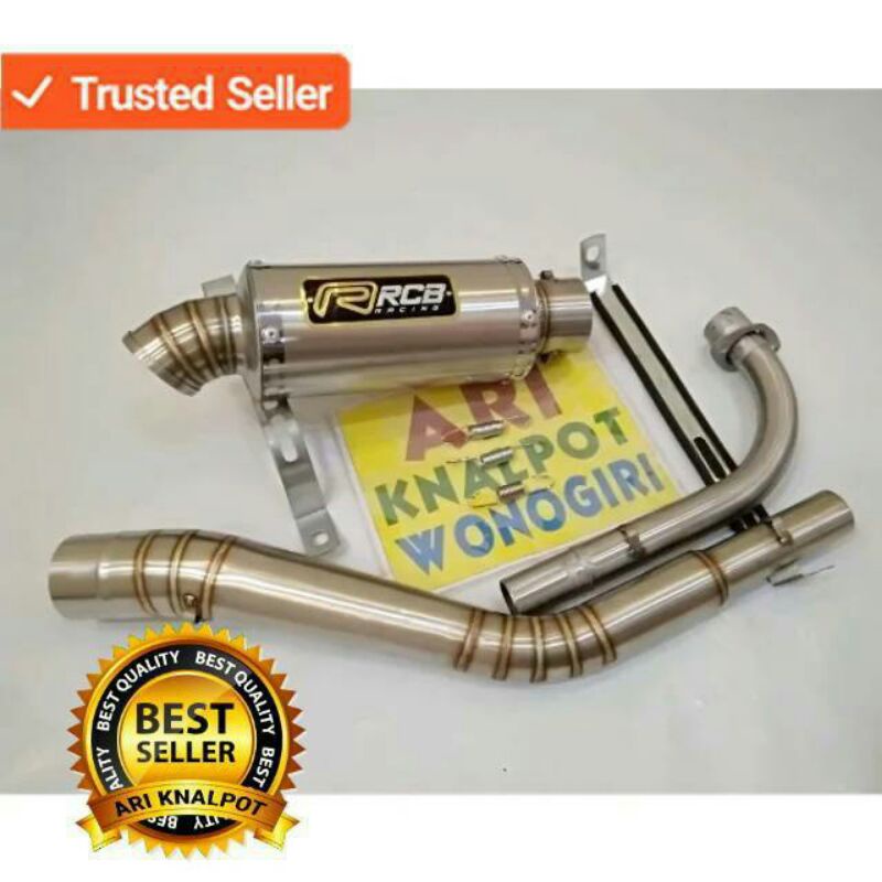 knalpot RACING RCB TRIOVAL JUPITER Z VEGA SMASH GRAND C70