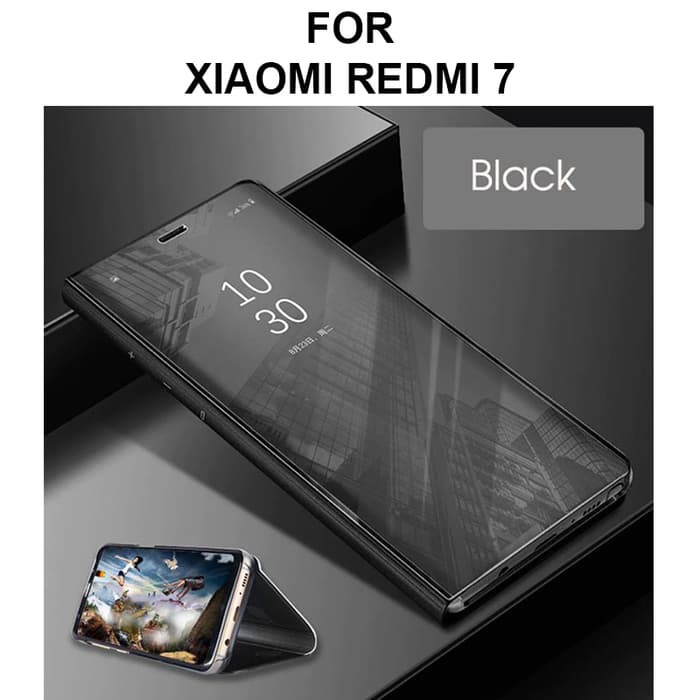 Flip cover stand sview case Xiaomi Redmi 7 / case hp / soft case Xiaomi Redmi 7 / hard case
