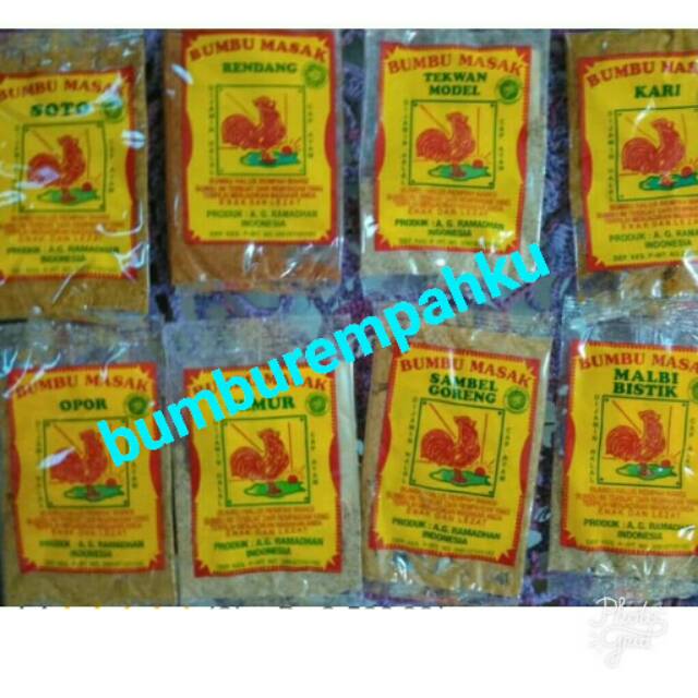 

Bumbu masak cap ayam bumbu rempah halus tanpa msg