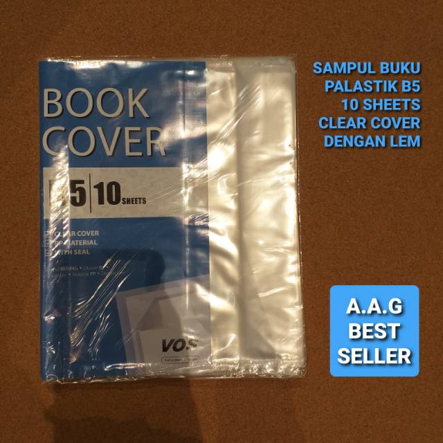 

SAMPUL BUKU B5 CLEAR COVER DENGAN LEM