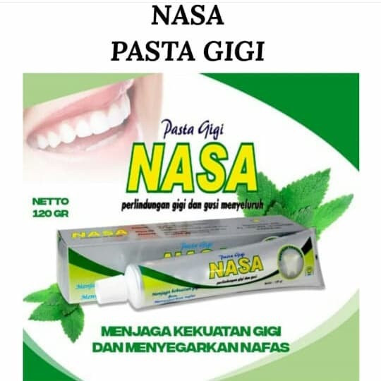 BARU!!  PASTA GIGI NASA / ODOL GIGI NASA (BPOM) New !!