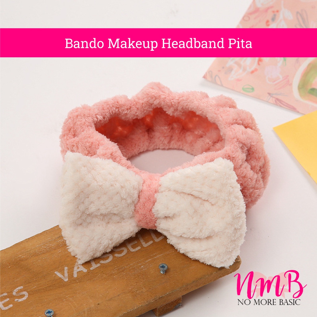 Bando Makeup Headband Bandana Pita Scrunchie Korea Premium