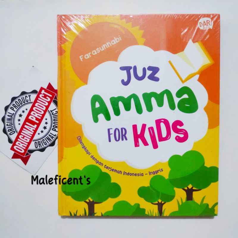 Juz Amma for Kids cover kuning (Pastel Books)