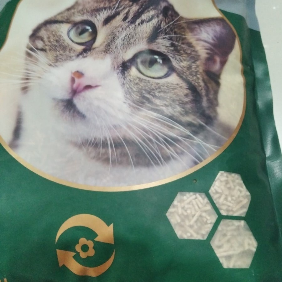 PROMO!!! pasir kucing Kong irae ( 8 ltr ) 100% tofu cat litter gumpal