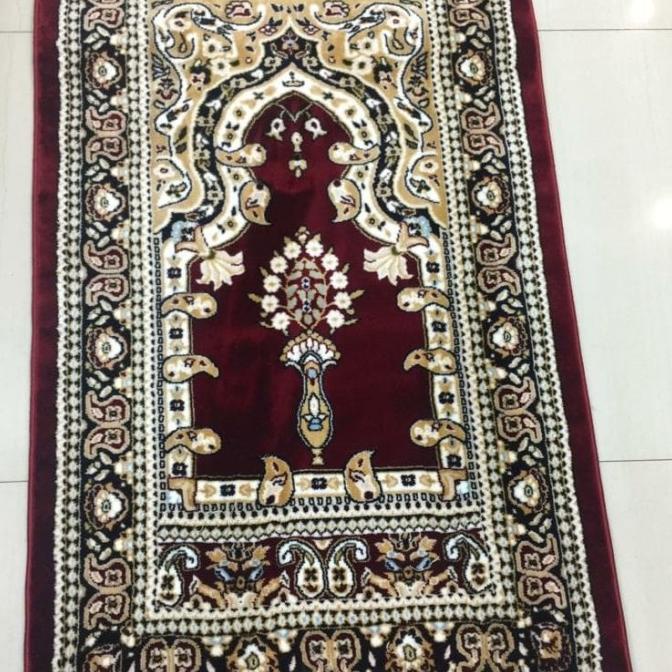 Karpet Sajadah Imam Turki Asli Kualitas Bagus Lembut Dan Tebal