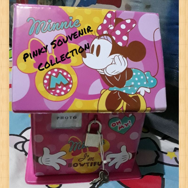 CRB Minnie Mouse Celengan Rumah Besar Gembok  Minnie Mini Mouse