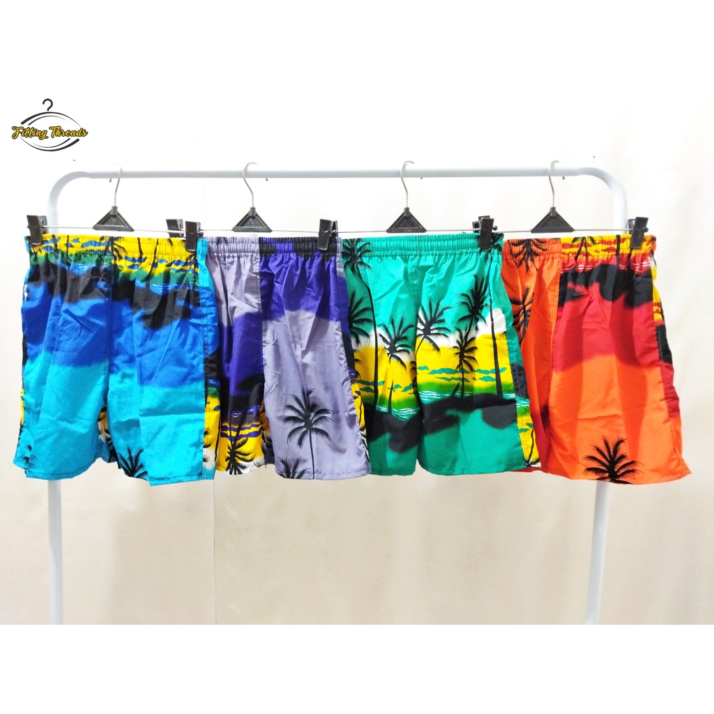 Celana Pantai Hawai Anak Remaja Dewasa / Celana Kolor Motif / Celana Pendek Boxer Harian Unisex / Celana Bali