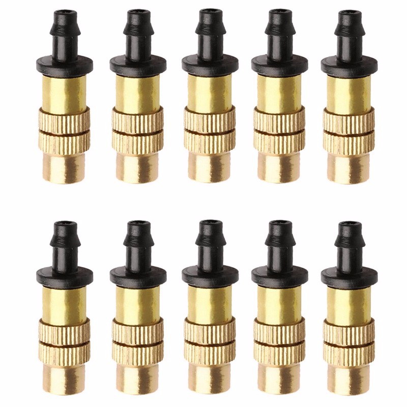 BISA COD Kepala Penyiram Air Sprinkler Alat Irigasi Penyiram Air Irigasi Taman 1 Lubang 10Pcs