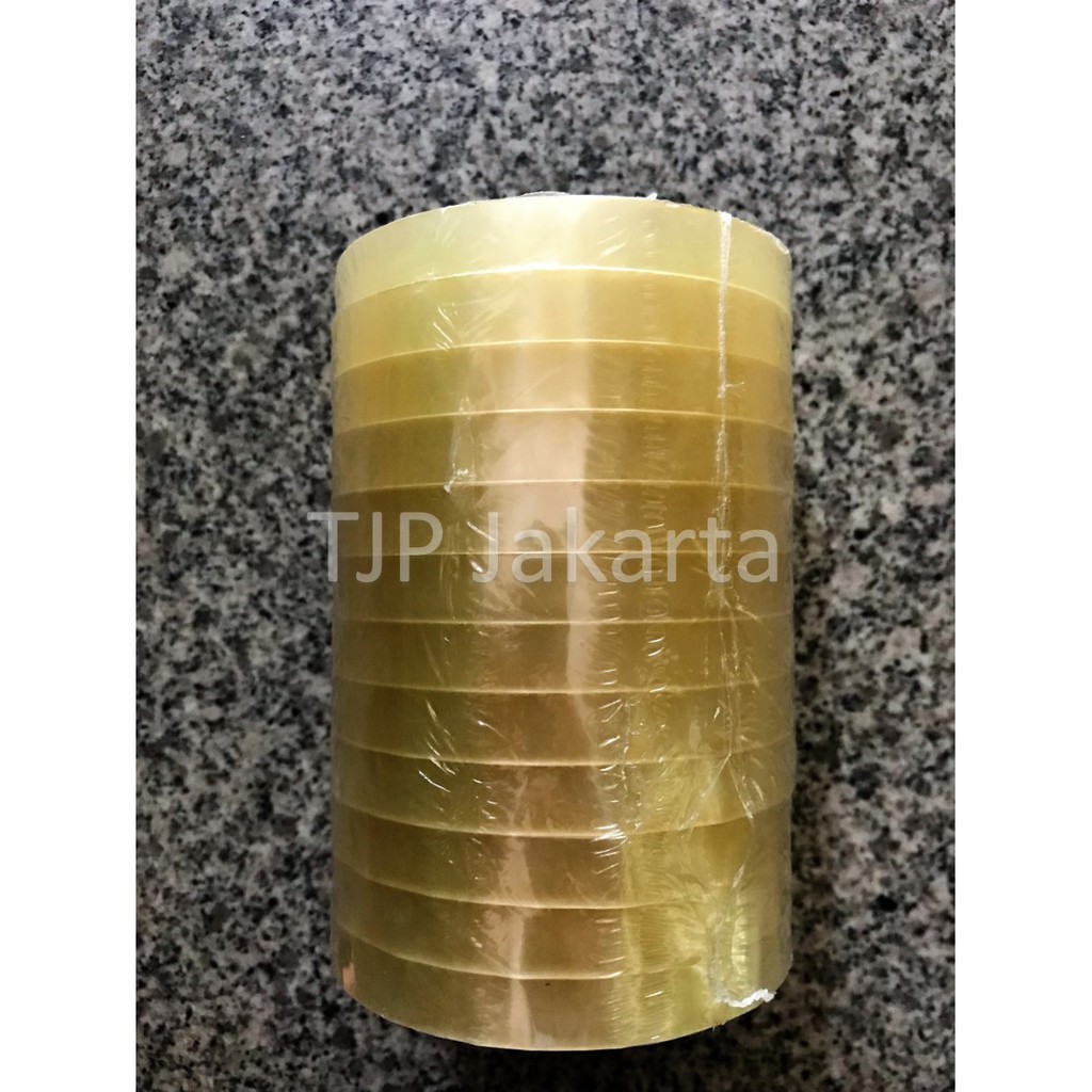 

Isolasi / selotip DAIMARU 0.5 inch / 12mm x 72 yard 1 dus khusus grab dan gojek