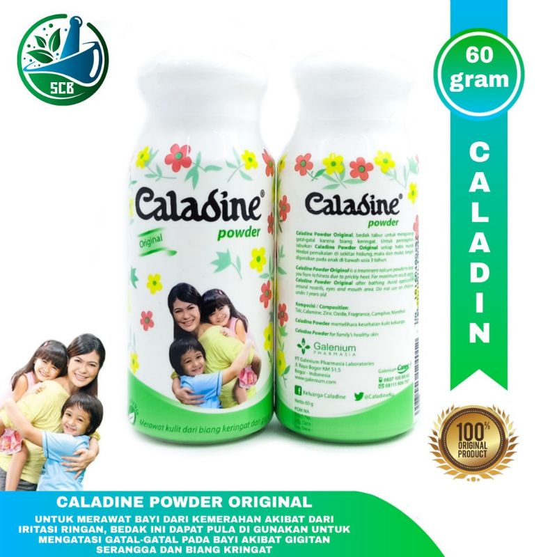 CALADINE BABY POWDER 60g dan 100g || Bedak gatal bayi