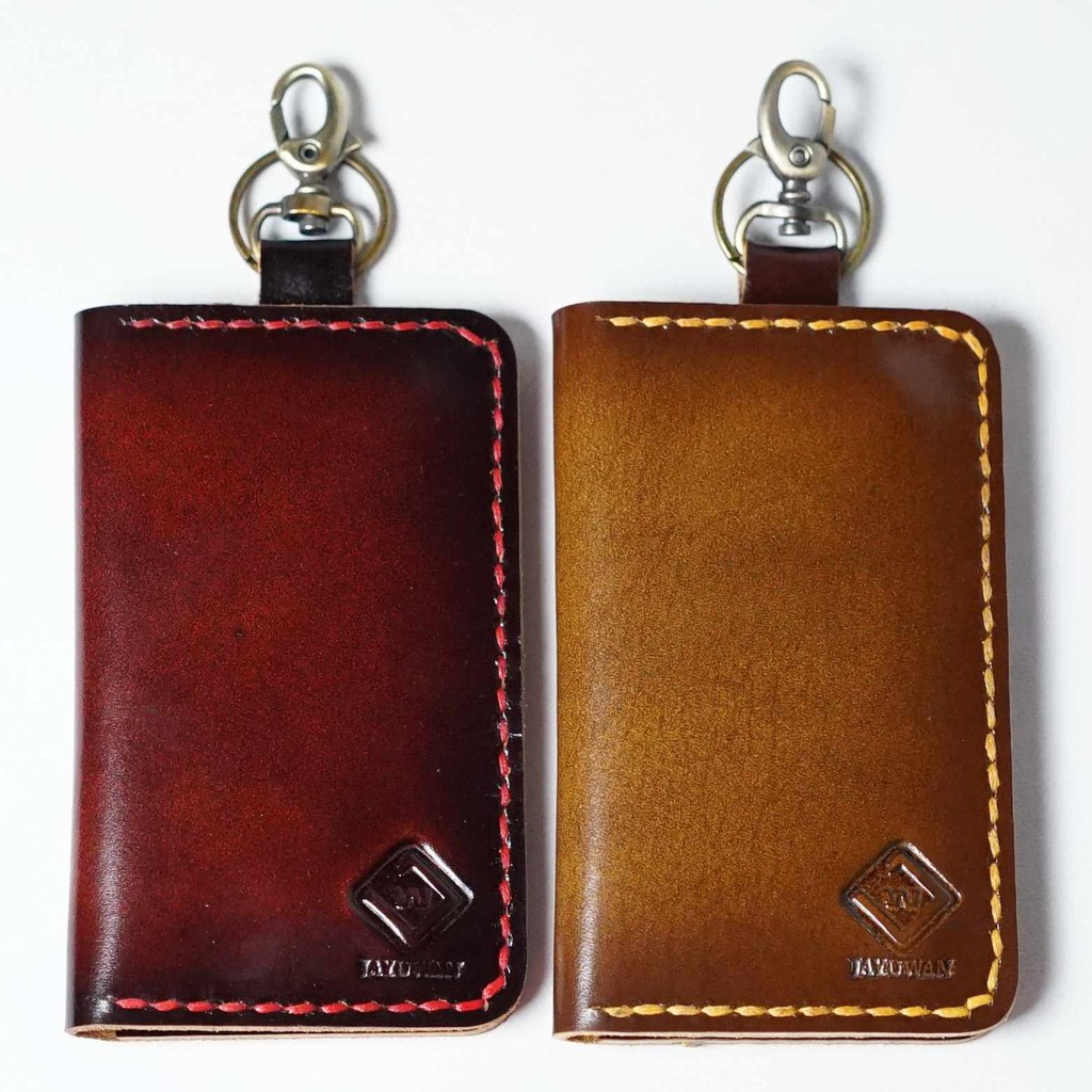 Dompet STNK GKIBT Gantungan Kunci Kulit Sapi Asli Brushoff Handmade