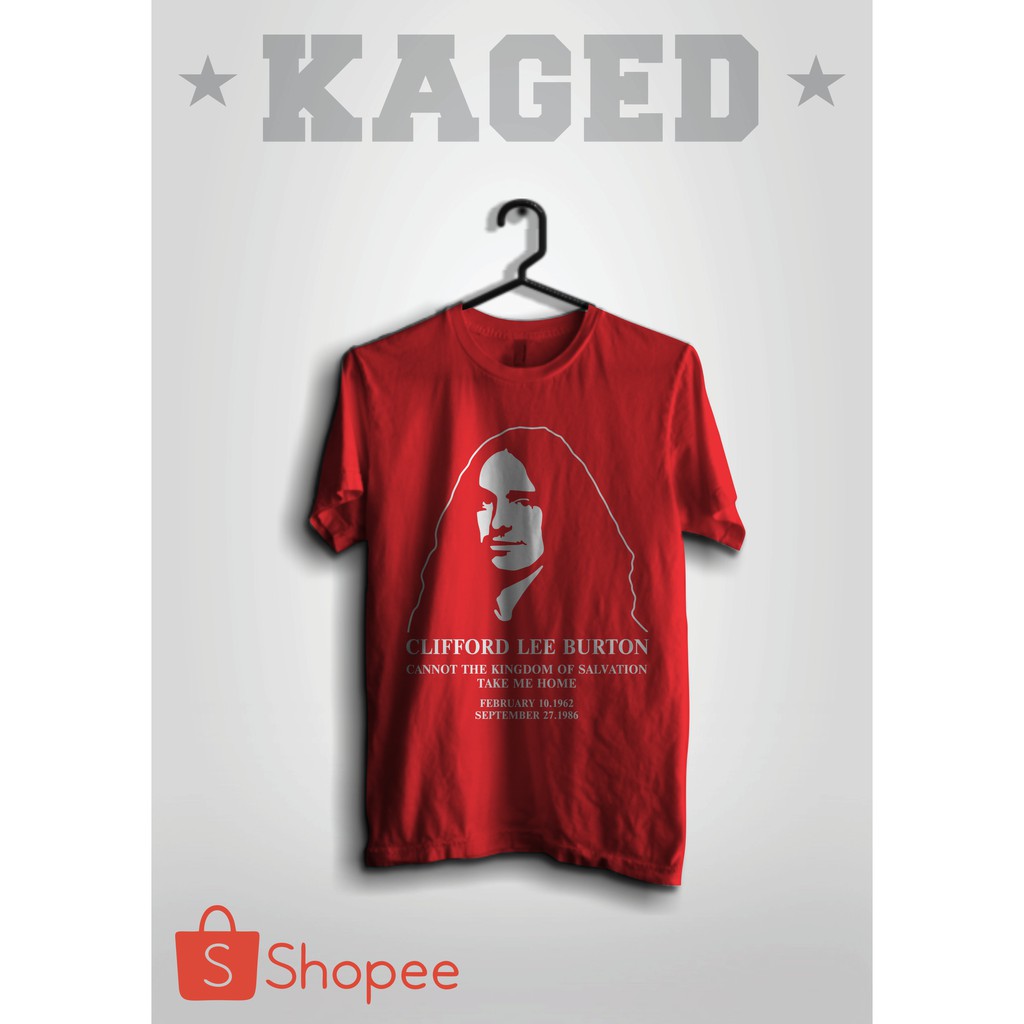 KAOS Clifford Lee Burton KAOS GITARIS METALLICA KAOS GITARIS KAOS BAND METALLICA #WARNAMERAH