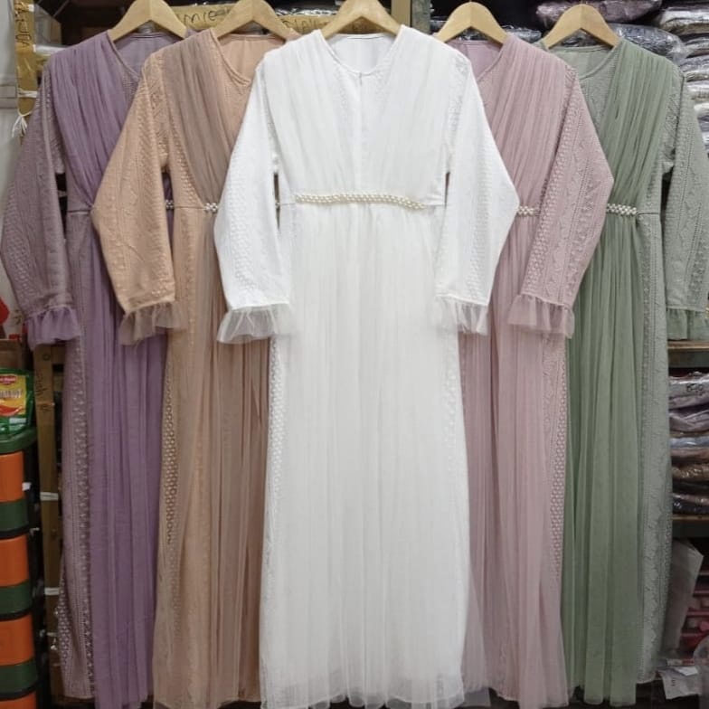 JASMINA DRESS / SILMI DRESS PESTA / DRESS KONDANGAN BUSUI / DRESS BRUKAT / GAMIS KONDANGAN / GAMIS BRUKAT