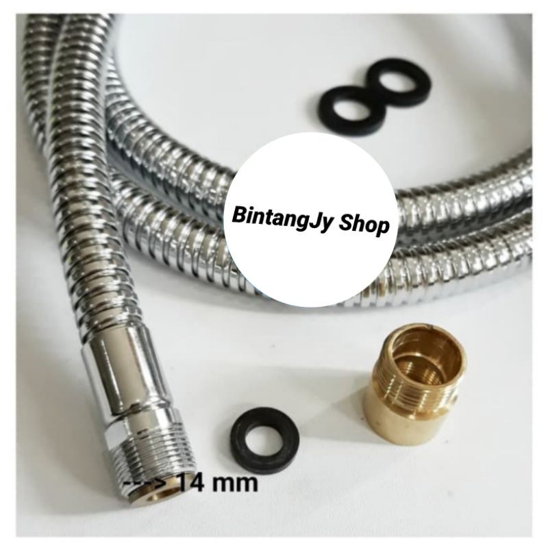 selang shower kran cuci piring tarik stenlis steel