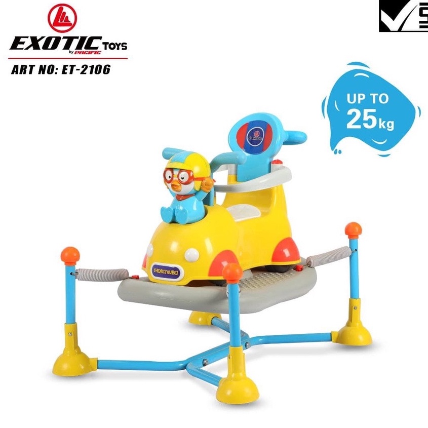 ⚡PROMO 5.5 Big Sale⚡ Mobil Mainan Anak Exotic ET2106 Beban Maks 25kg 4 in 1 Mobil Ontang Anting, Kud