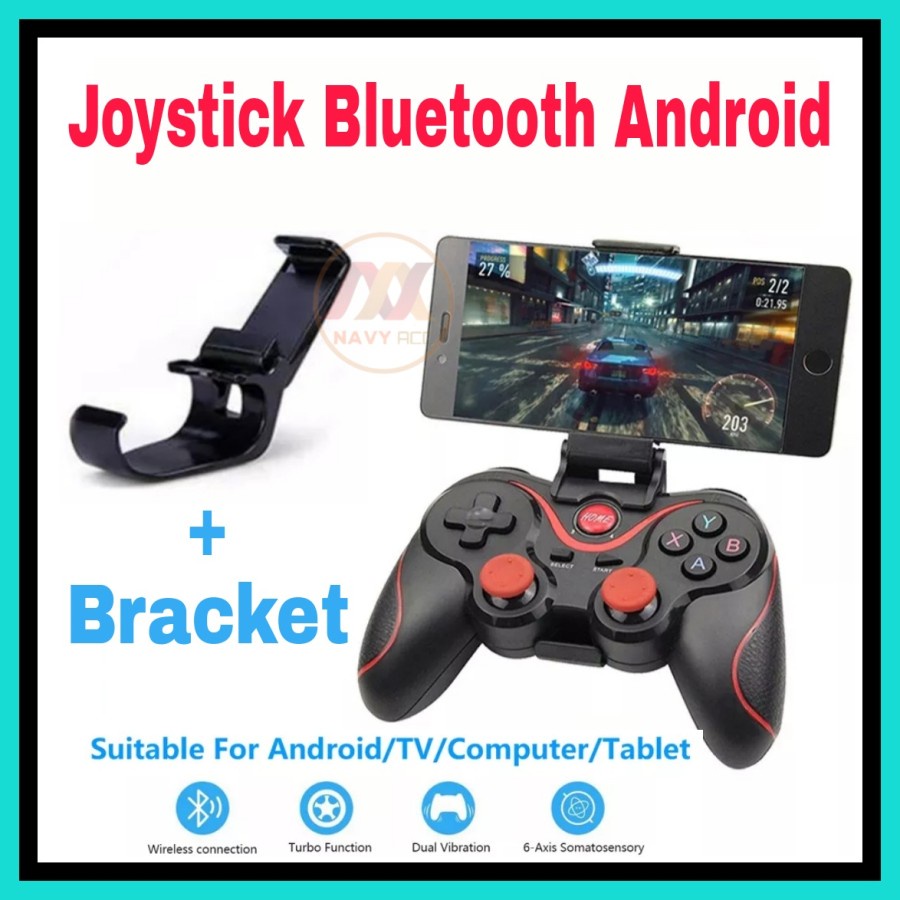 NA-Stick Wireless Mobile Android X3 - Joystick Mobile Bluetooth X3