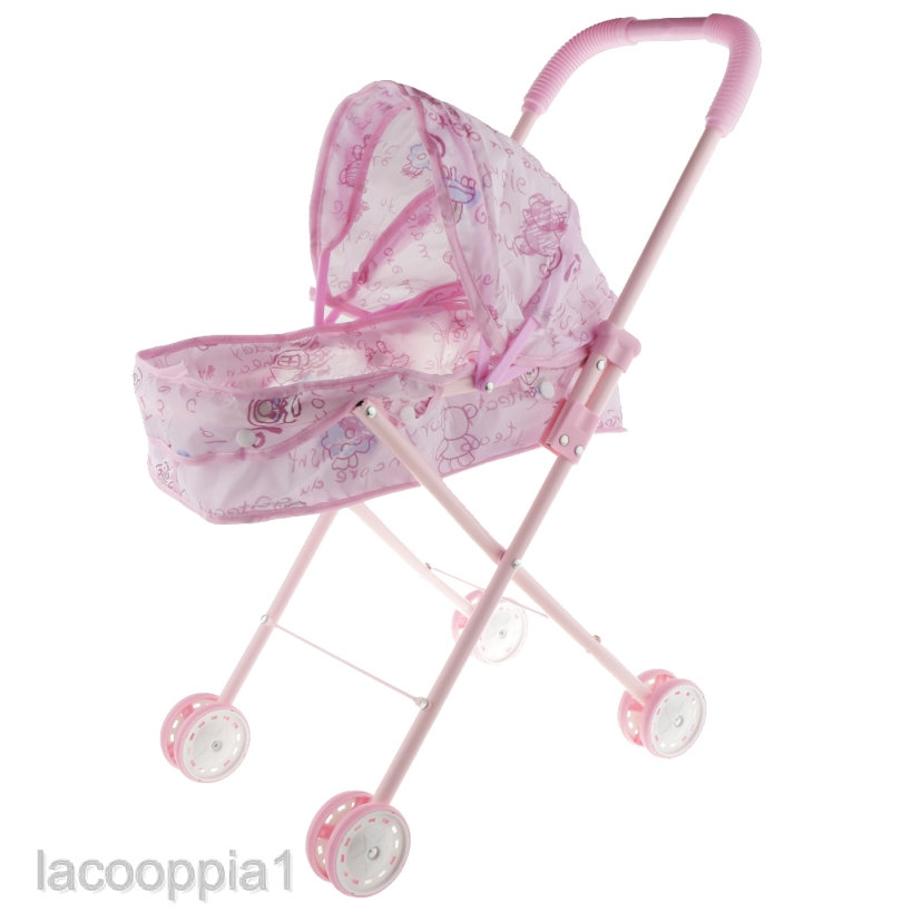 girls pink stroller