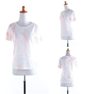 A097721 BAJU  KAOS  COTTON RIPPED TEE FASHION CEWEK BANGKOK  