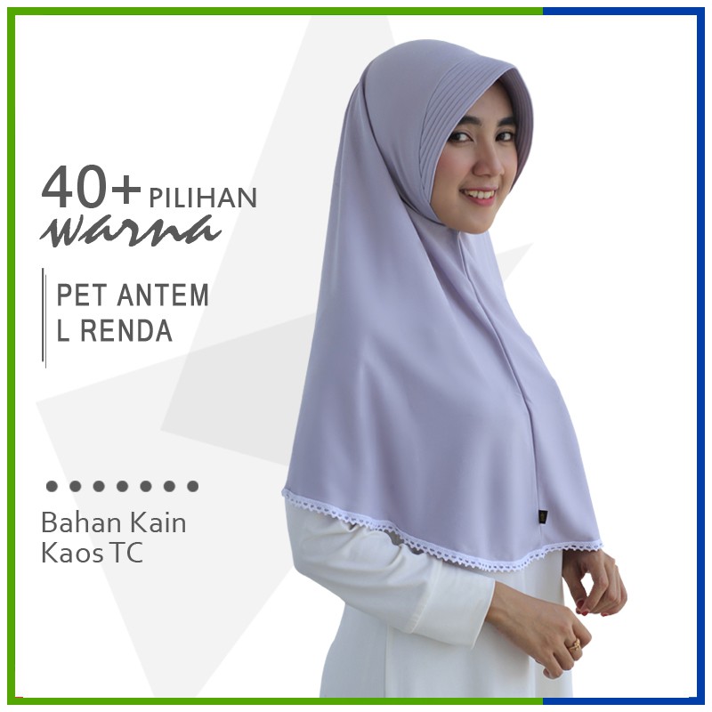 Promo Kerudung Brokat Instan