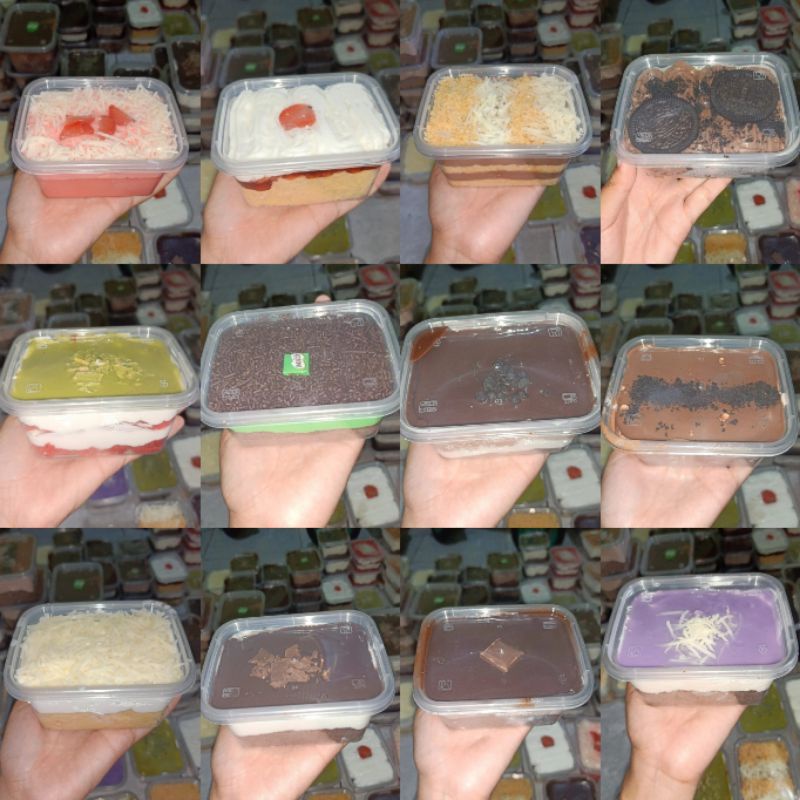 

DESSERT BOX 250 ML DAN 300 ML (MINI DESSERT)
