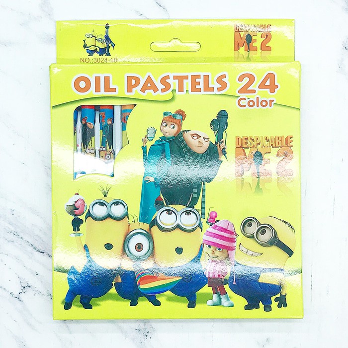 

Crayon minnion 24 collors - mh