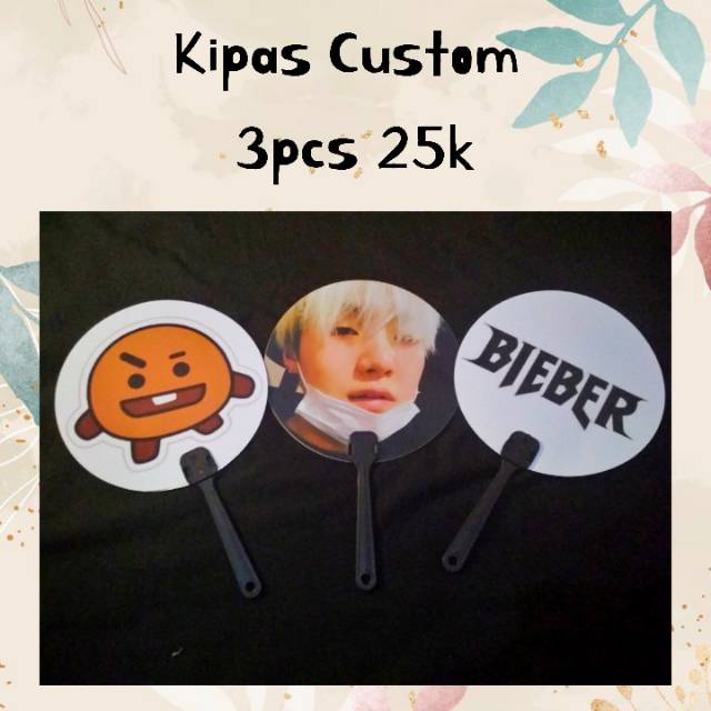 ISI 3!!!Kipas Foto Custom OPPA KOREA