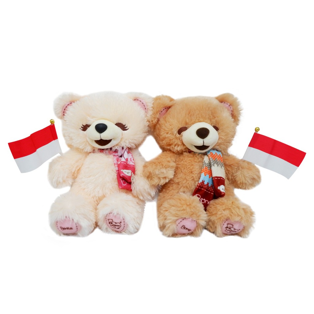 Boneka STD bonita merdeka Bendera indonesia Istana Boneka