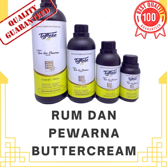 

Toffieco Rum Buttercream 100 Gram