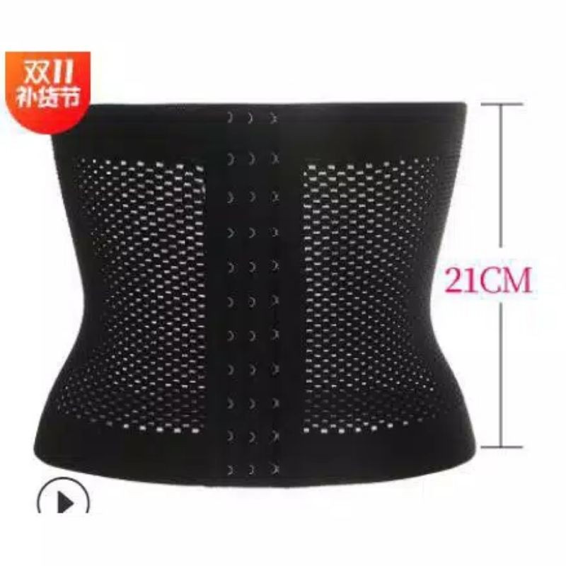 Korset Wanita Model High Waist Slim Black Only M L XL XXL