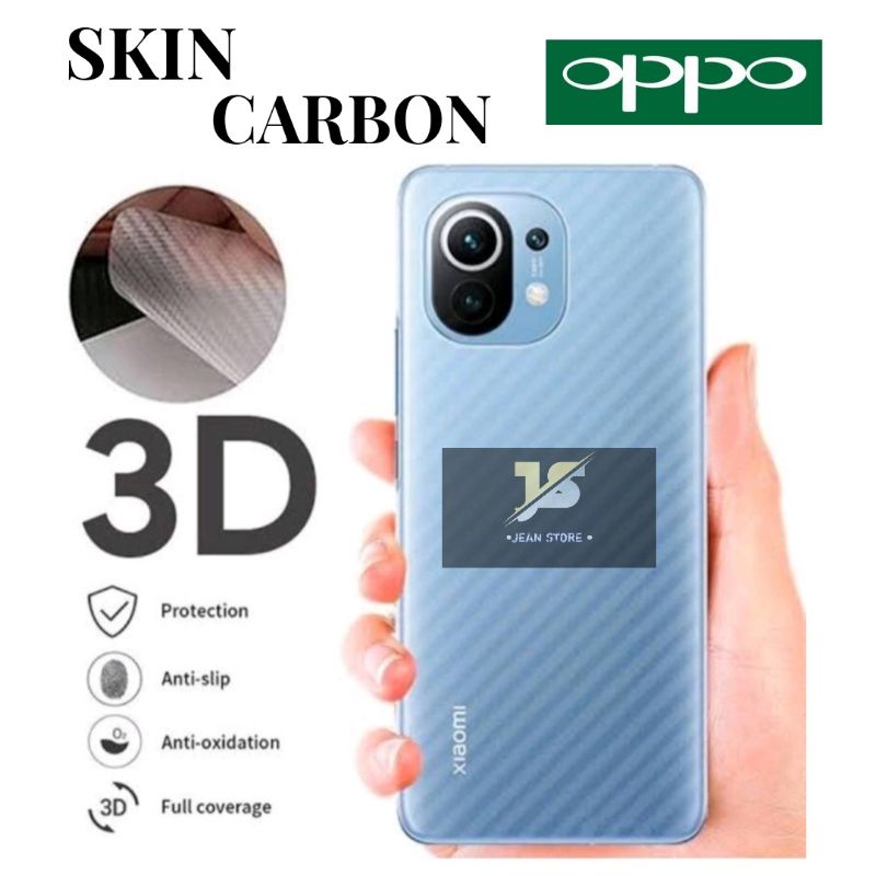 GARSKIN ANTI GORES BELAKANG SKIN CARBON OPPO A1K A12 A15 A16 A31 A33 A52 A53 A74 A91 A92 A5 A9 2020 F11 F11 PRO RENO 3 PRO 4 4 PRO A53S A54 A74 A94  F7 RENO 3 4F 6 4G 5G A3S A5S A7 A76 RENO 7Z 7 5G 8 4G 5G 8 PRO 8T 4G 5G A77S A17 A78 A58 A18 4G A38 A98 5G