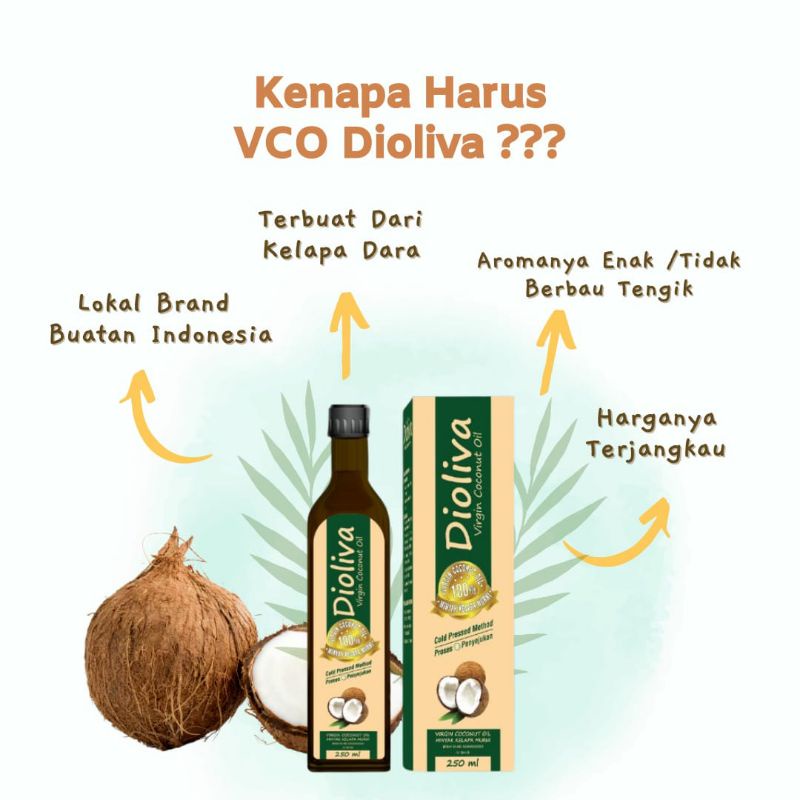 DIOLIVA Virgin Coconut Oil