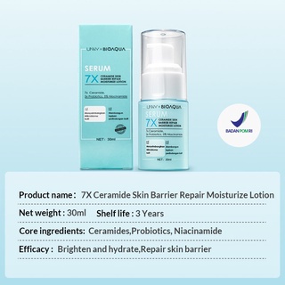 ✨ AKU MURAH ✨ Bioaqua 7X Ceramide Skin Barrier Repair  Serum Moisturize Face Lotion 30 ml