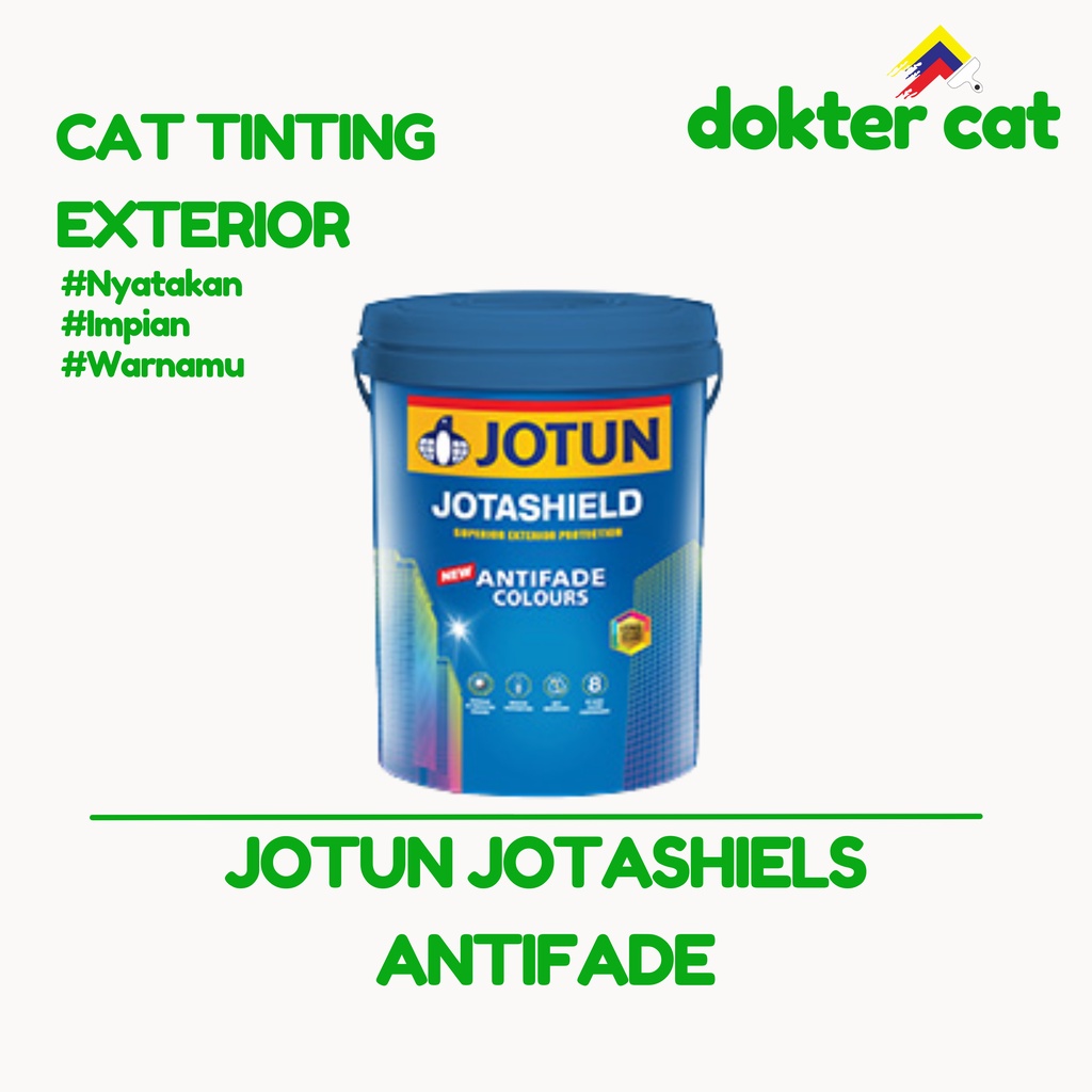 JOTUN JOTASHIELD ANTI FADE 20 Lt / CAT TEMBOK / CAT EKSTERIOR / CAT MURAH / CAT JOTUN