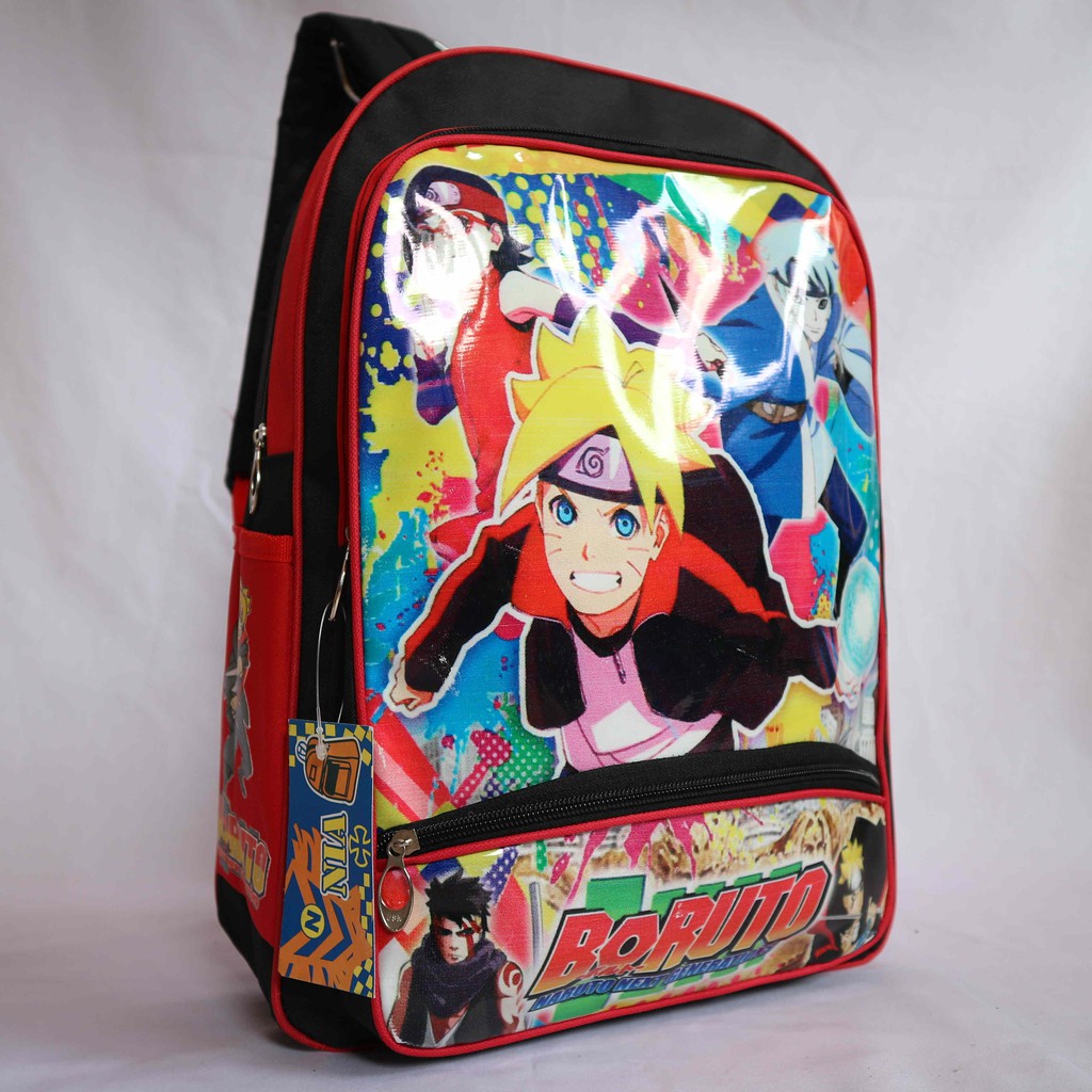 Tas Anak Backpack Ransel Sekolah Cowok Keren Tas Naruto Kuat Awet