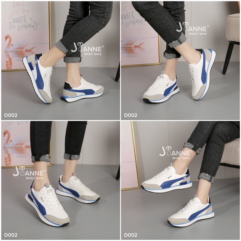 RESTOCK! [ORIGINAL] JOANNE Sporty Sneakers Shoes Sepatu Wanita #D002