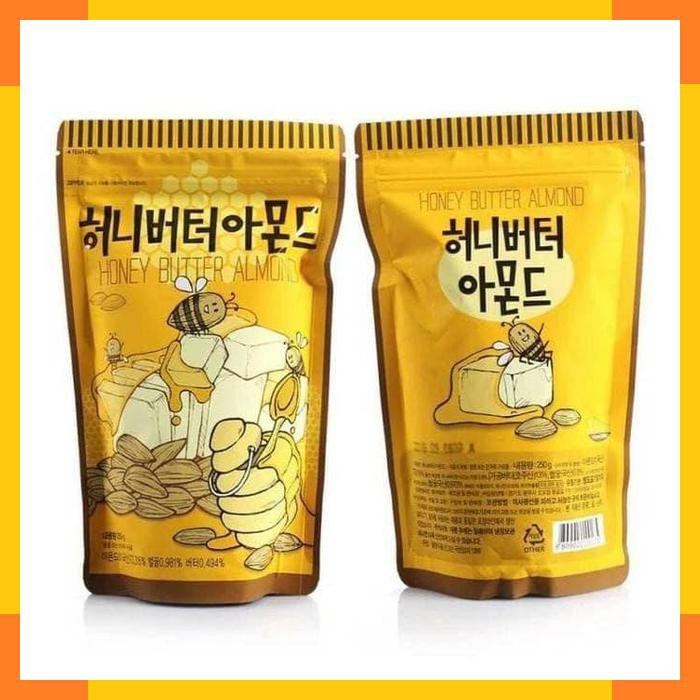 

Tom's Farm Honey Butter Almond Kacang Madu Import Korea 210g