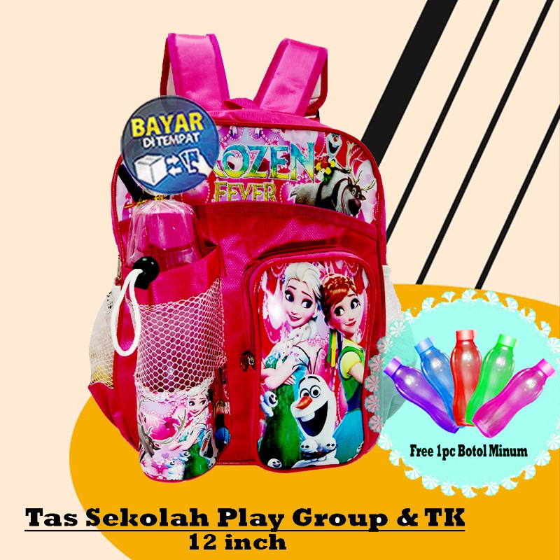 FRN - Tas Ransel Anak Aneka Karakter Bag Backpack Mini Kids Motif Cartoon Cute Import Murah-FR0-ZEN