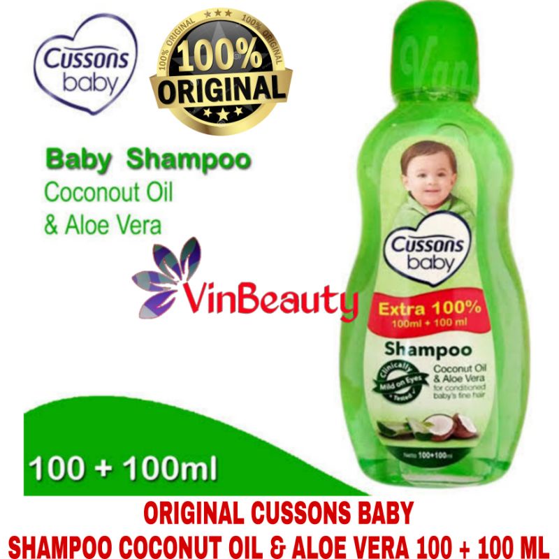 CUSSONS SHAMPOO BABY 100+100 ML COCONUT OIL &amp; ALOE VERA SHAMPO