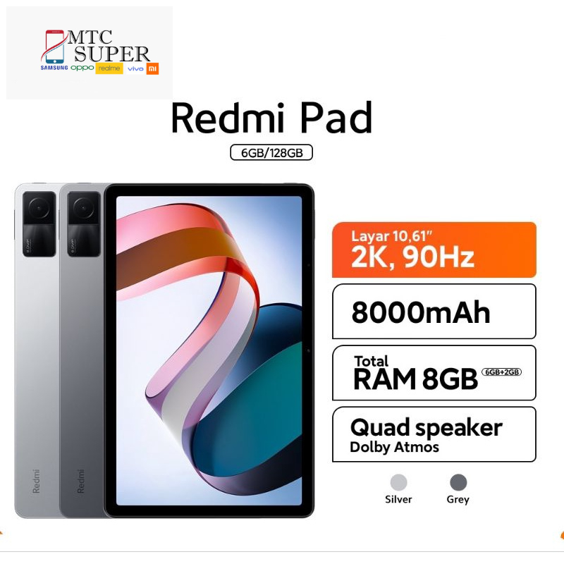 REDMI PAD 6/128 GARANSI RESMI