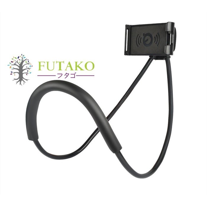 FUTAKO Lazypod Leher dan Pinggang / Holder HP Lazy Hanging Neck Cell Stand