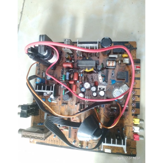 mesin tv sharp slim 21 inch