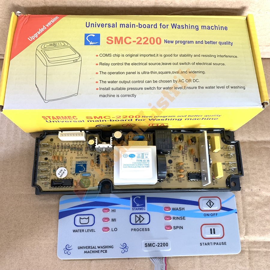 Modul PCB Multi / PCB Universal Mesin Cuci SMC-2000 SMC 2000 Umum