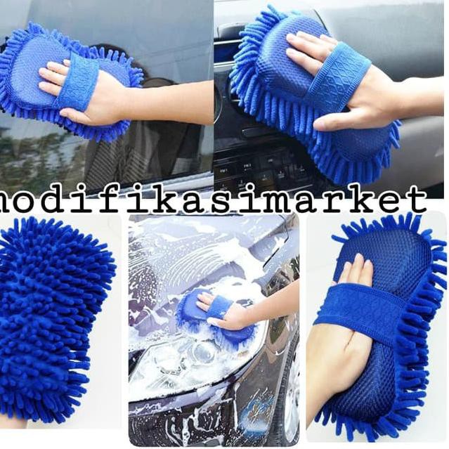 *68S SPONGE CUCI MOBIL BUSA CUCI MOBIL MICROFIBER CENDOL KEMOCENG MOBIL '