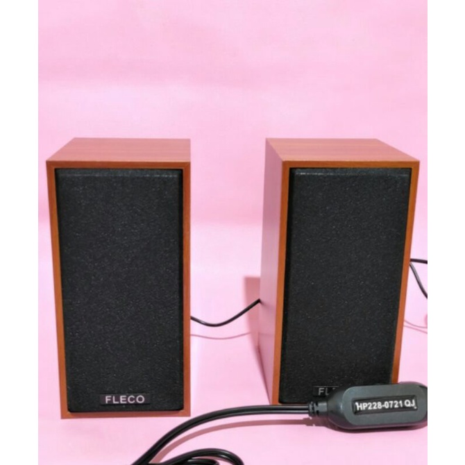 Cod Speaker Komputer//Laptop//Hp//Televisi//Speaker Fleco F-530 Suara bass