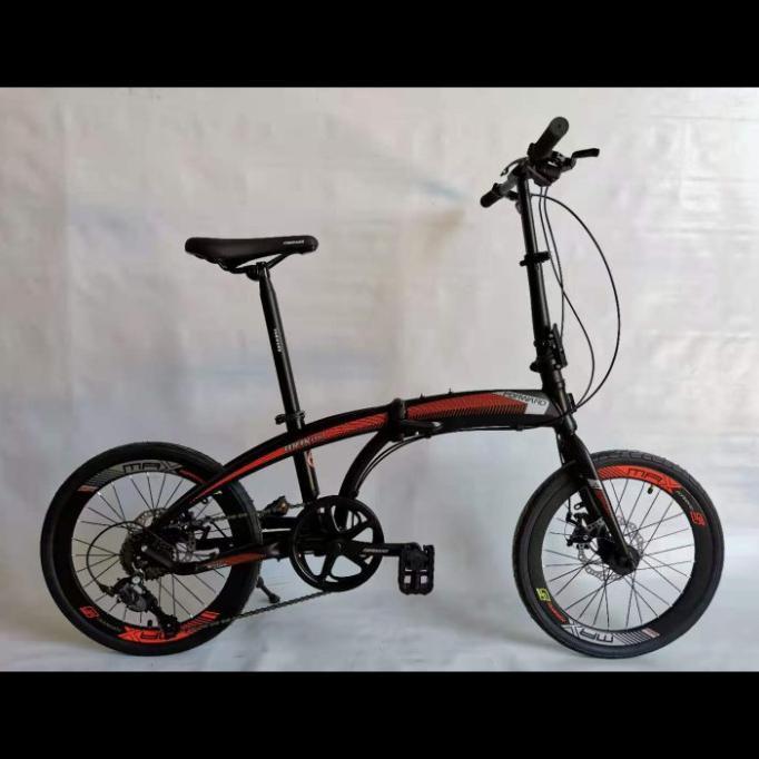 Folding Bike Sepeda Lipat Forward Max Pro - Merah Kunestlestore