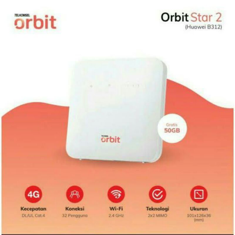 Orbit Telkomsel Modem Internet WiFi
