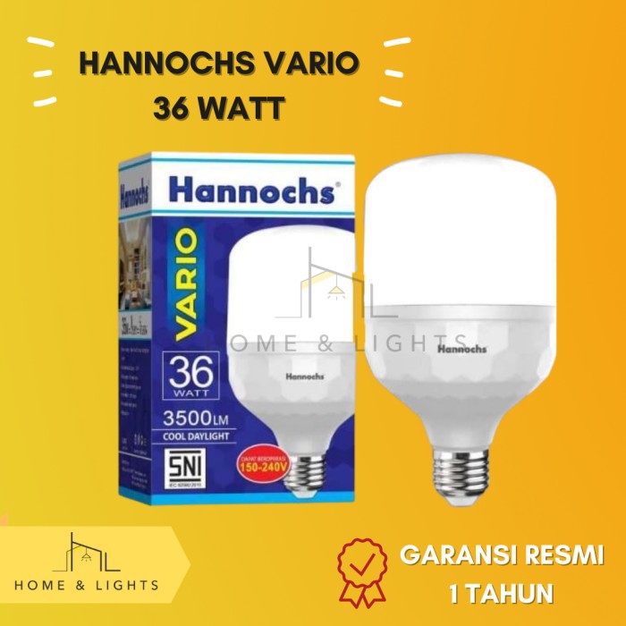 Hannochs LED Vario 36W Cool Daylight/Putih