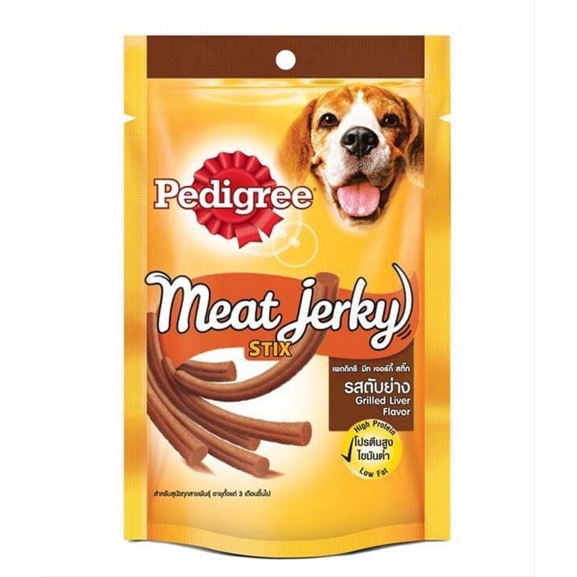 Snack Cemilan Anjing Pedigree Meat Jerky Grilled Liver